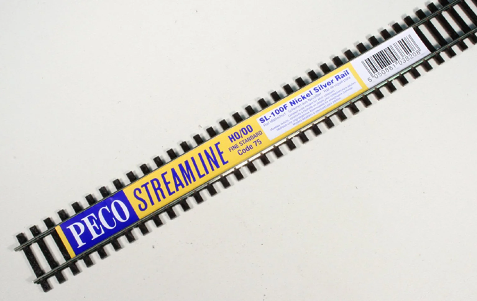 Peco SL-100F HO/OO Scale Code 75 Flex Track Wooden Ties 36" 5pcs - New