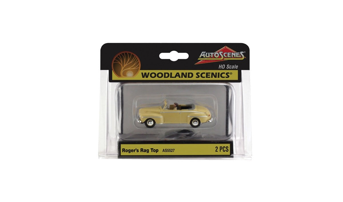 Woodland Scenics AS5527 HO Scale Roger's Rag Top