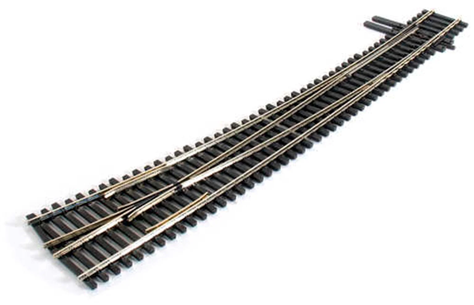Peco SL-8376 HO Scale Code 83 #7 RH Right Hand Curved Turnout with InsulFrog-New