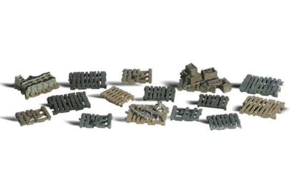 Woodland Scenics A2161 N Scale Assorted Skids