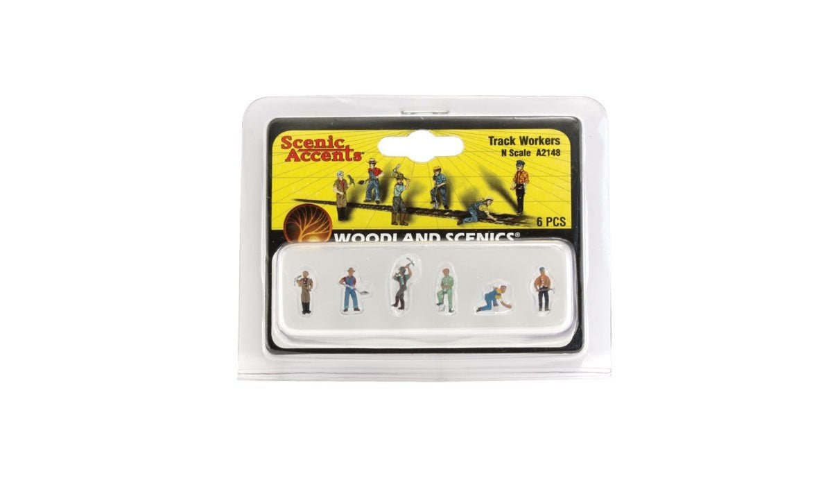 Woodland Scenics A2148 N Scale Track Workers - Oakville Model Trains Depot
