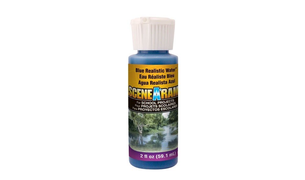 Woodland Scenics SP4195 Scene - A - Rama Blue Realistic Water™ - Oakville Model Trains Depot