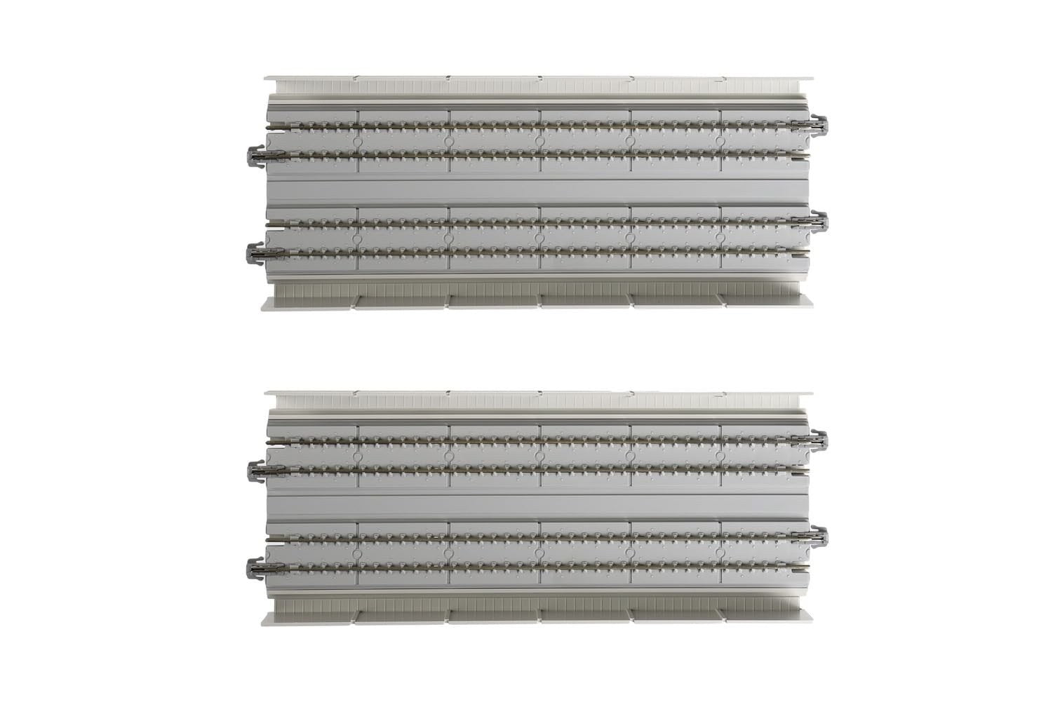 Kato 20-411 N Scale Unitrack 186mm (7-5/16") Double Track Straight Viaduct - 2pc