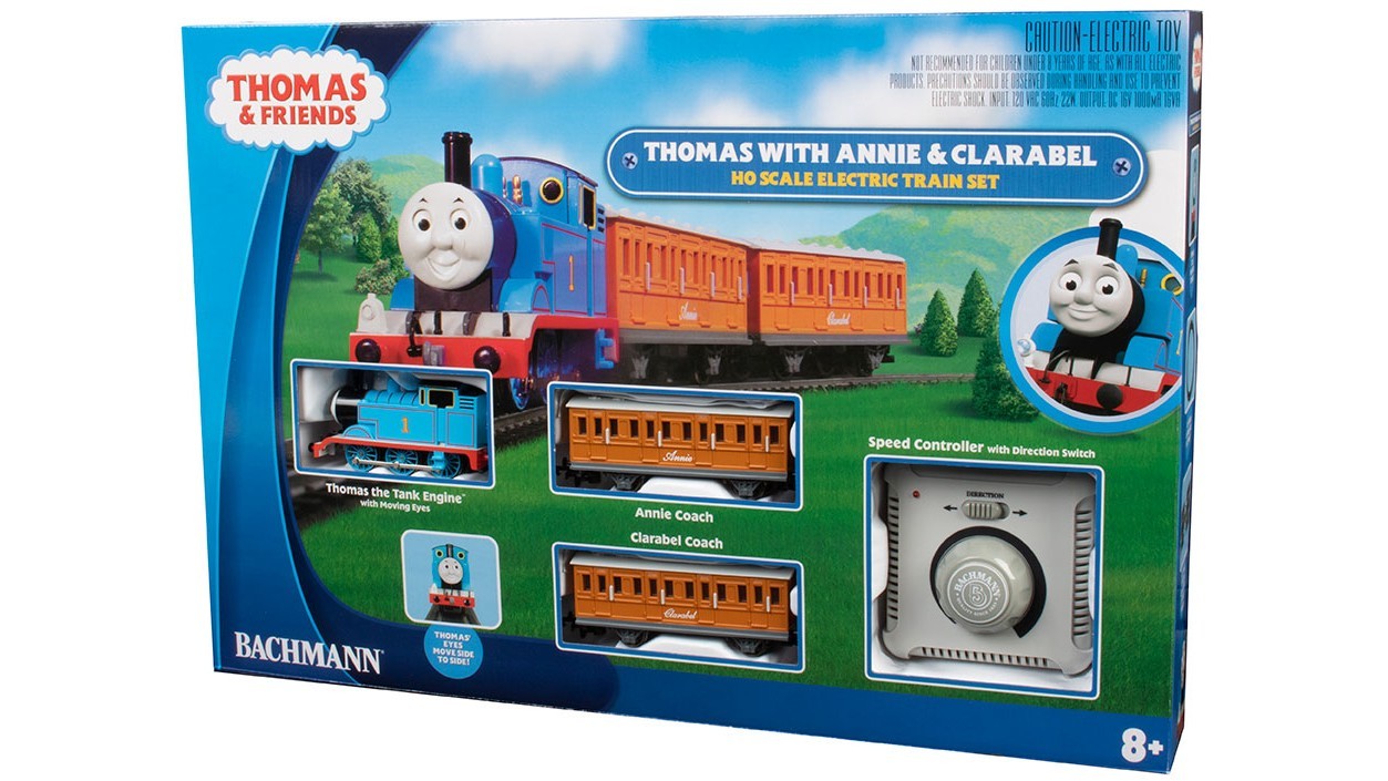Bachmann HO Scale Ready to Run Train Set Thomas & Friends w/ANNIE&CLARABEL 642