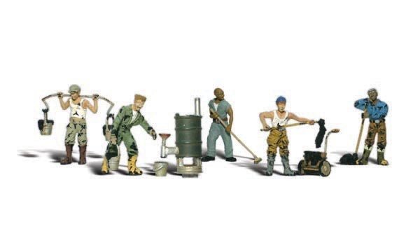 Woodland Scenics A2128 N Scale Roofers - Oakville Model Trains Depot