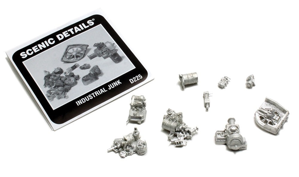 Woodland Scenics D225 HO Scale Industrial Junk Kit