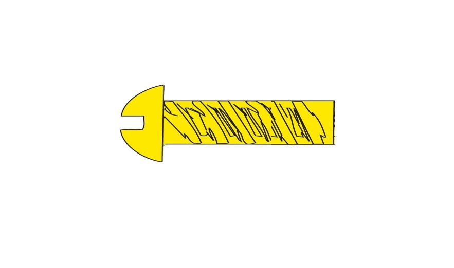 Woodland Scenics H802 Round Head Screw 00-90 1/4 - 5pcs