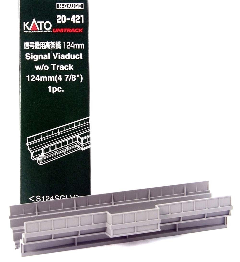 Kato 20-421 N Scale Unitrack Single Viaduct 4 7/8" 124mm