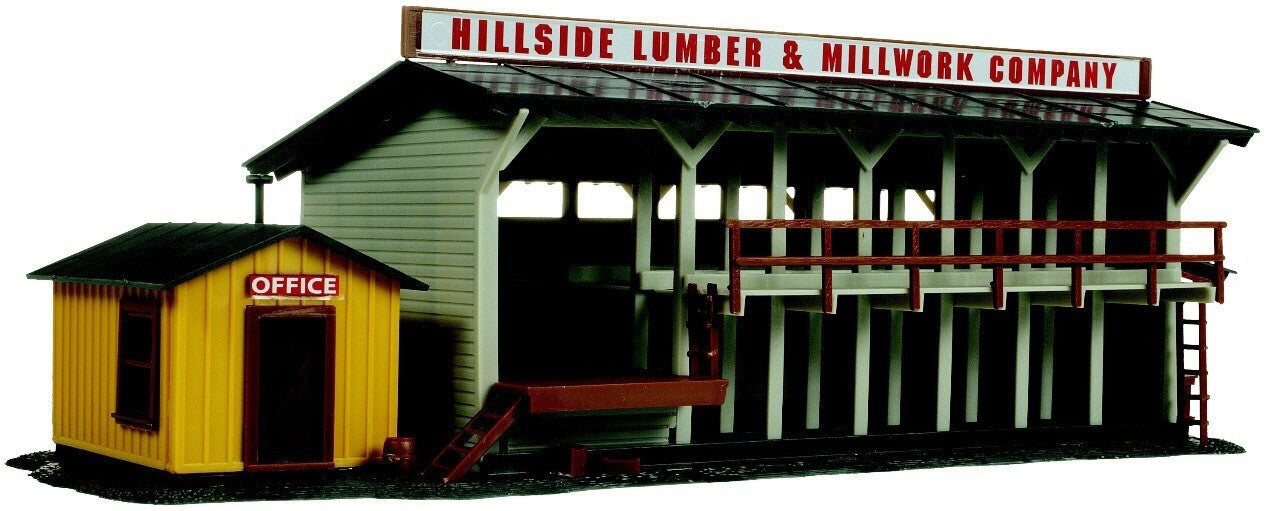 Atlas 750 HO Scale HO Lumber Yard & Office Kit - New