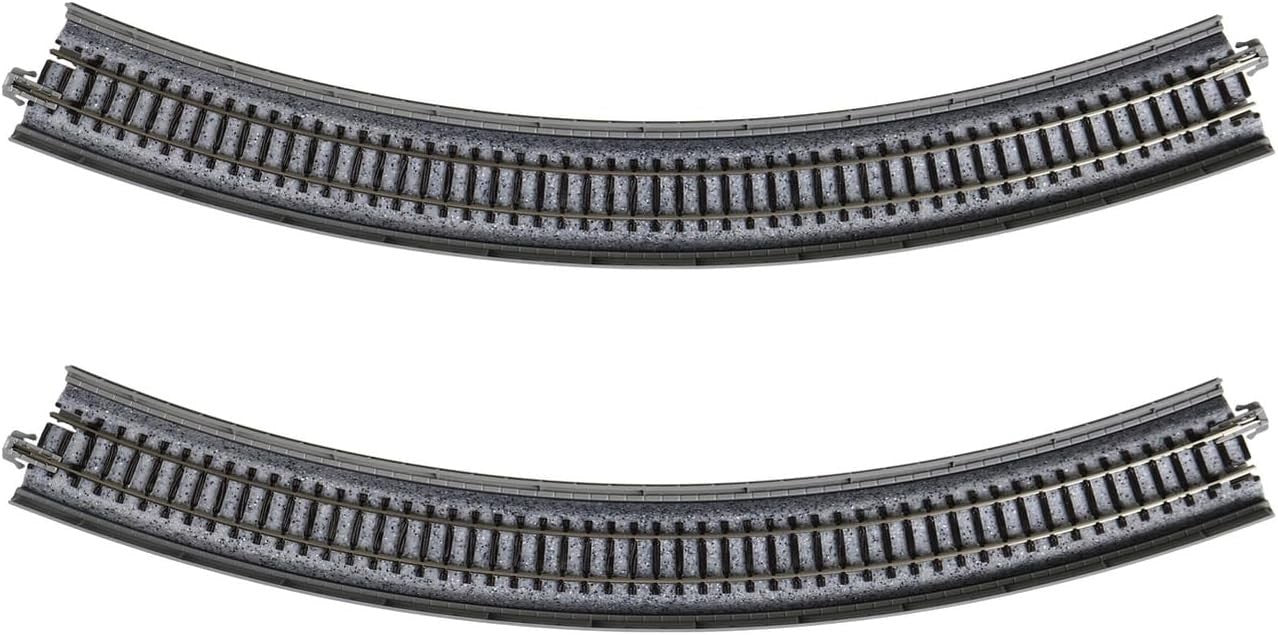 Kato 20-530 N Scale 348mm (13-3/4") Single Track Radius 45-Degree Viaduct - 2pcs
