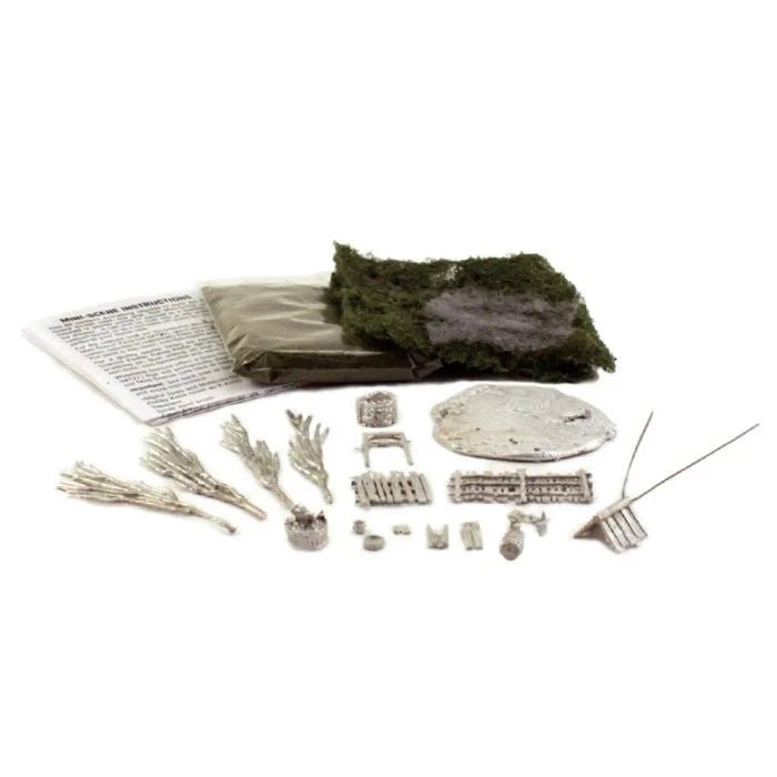 Woodland Scenics 110 HO Scale Mini - Scene(TM) Saturday Night Bath Metal Kit - Oakville Model Trains Depot