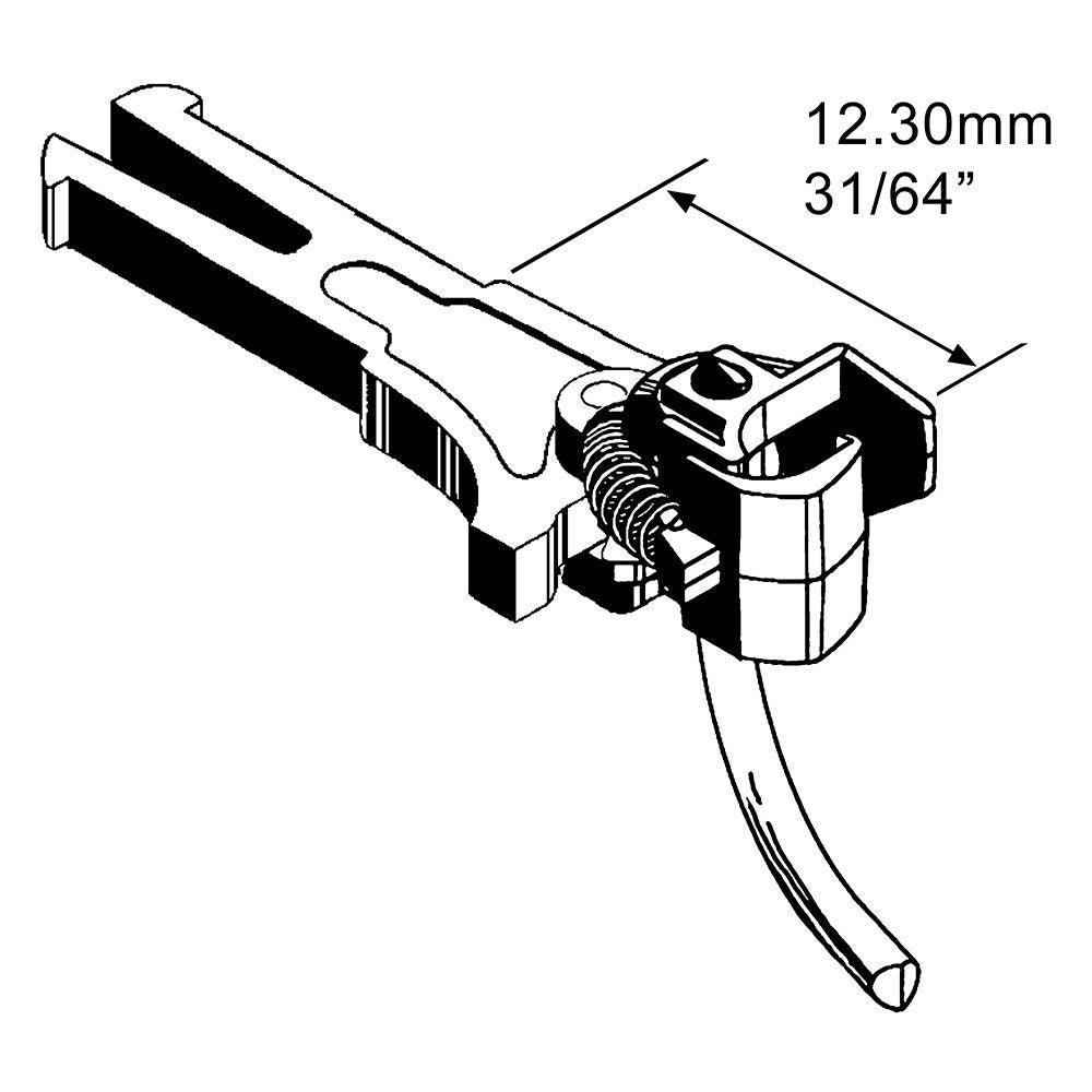 Kadee 20 HO Scale NEM 362 European - Style Couplers - Extra Long (12.30mm,31/64") - Oakville Model Trains Depot