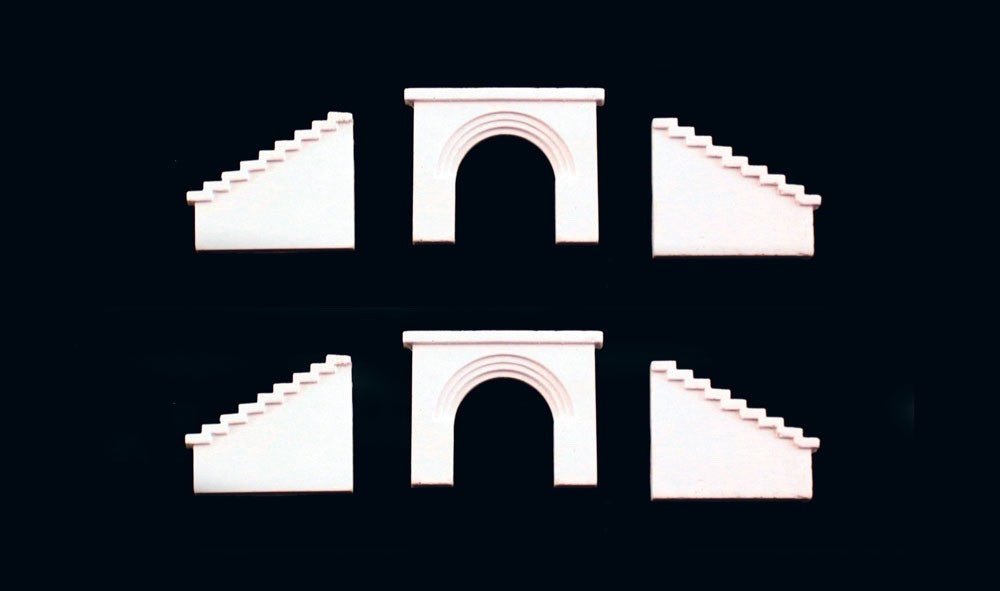 Woodland Scenics 1163 N Scale Masonry Arch Culvert 2pcs - Oakville Model Trains Depot