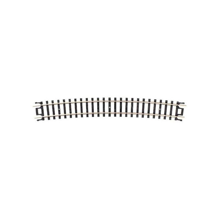 Atlas 2526 N Scale Code 80 Nickel Silver 19" Radius Curve Track - 6pcs