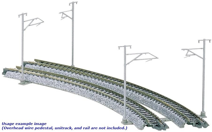 Kato 23-059 N Scale Single Track Catenary Poles - 8pcs