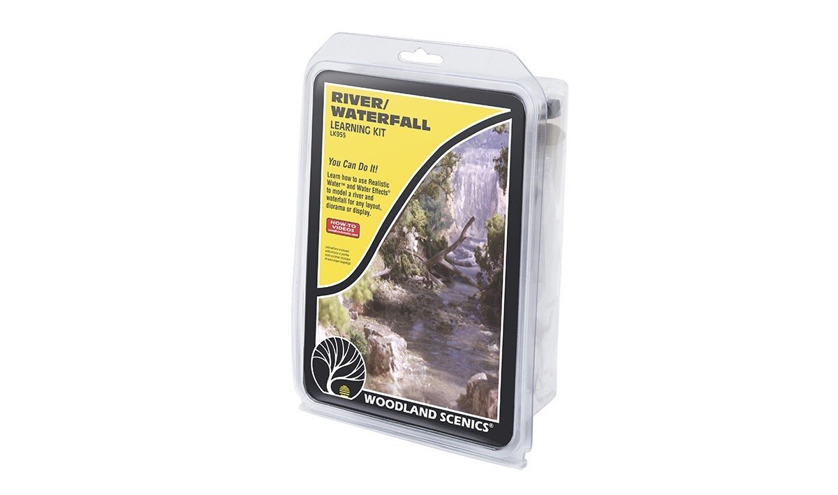 Woodland Scenics LK955 River/Waterfall Learning Kit - Oakville Model Trains Depot