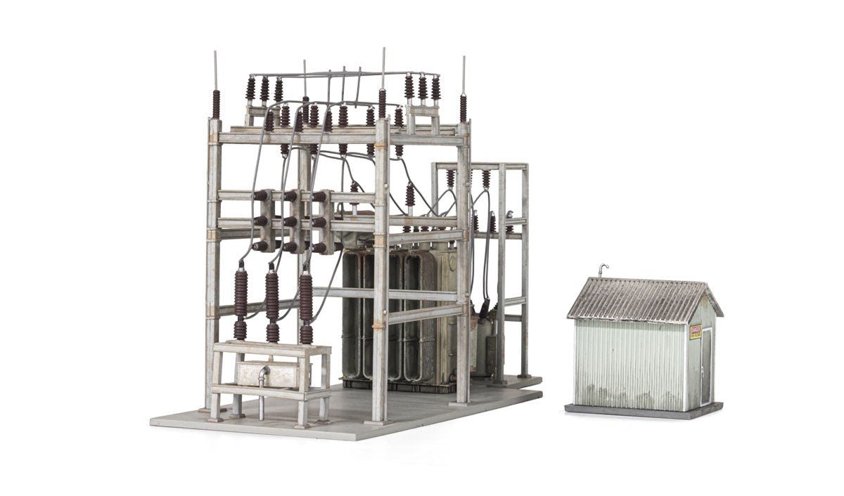 Woodland Scenics US2253 N Scale Utility System Substation - Oakville Model Trains Depot