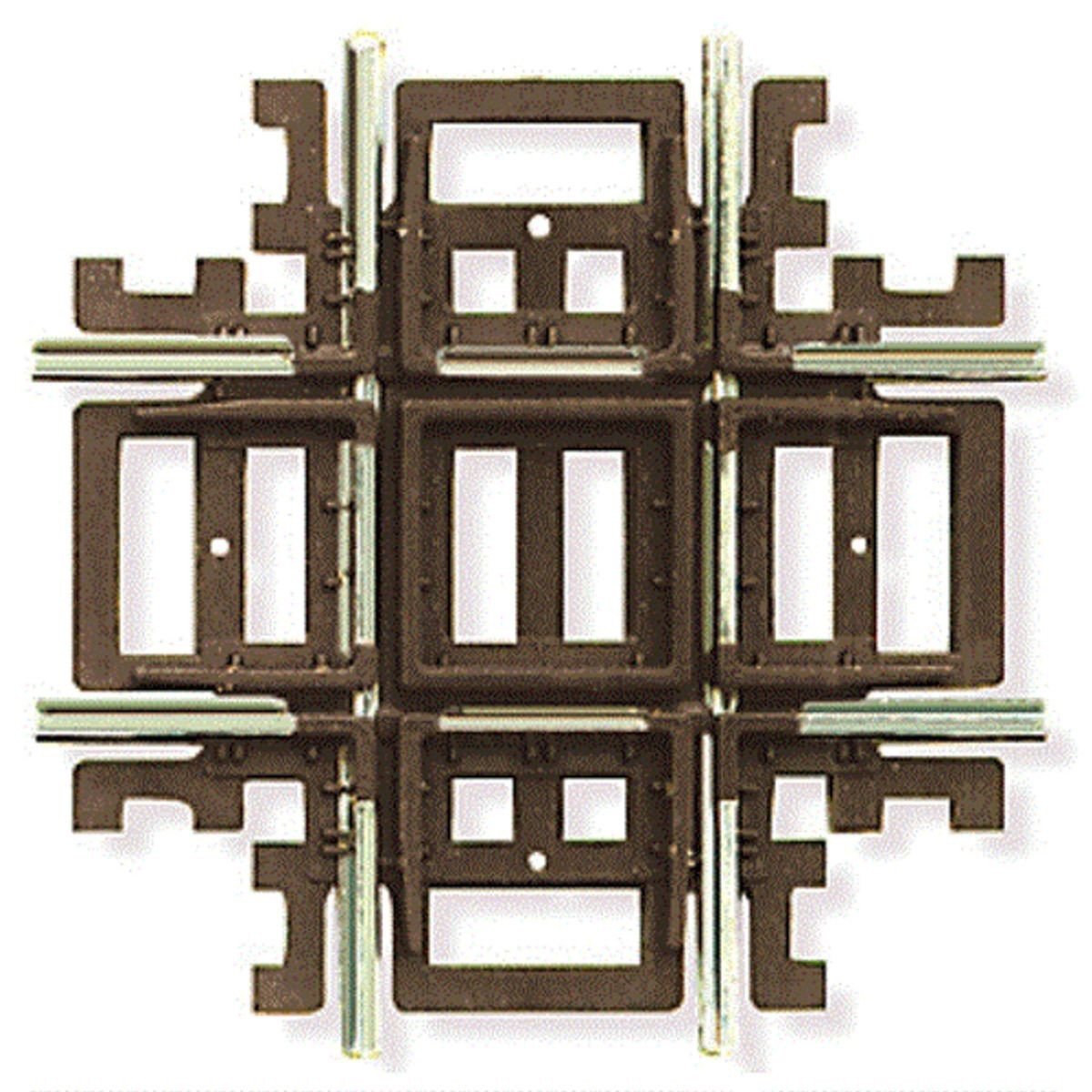 Atlas 577 HO Scale Code 83 Snap Track 90 Degree Crossing - Oakville Model Trains Depot