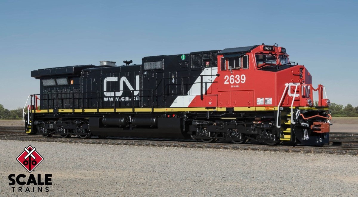 ScaleTrains Rivet Counter N Scale GE Dash 9 - 44CW — Canadian National "Website" 2639 (DC) - Oakville Model Trains Depot
