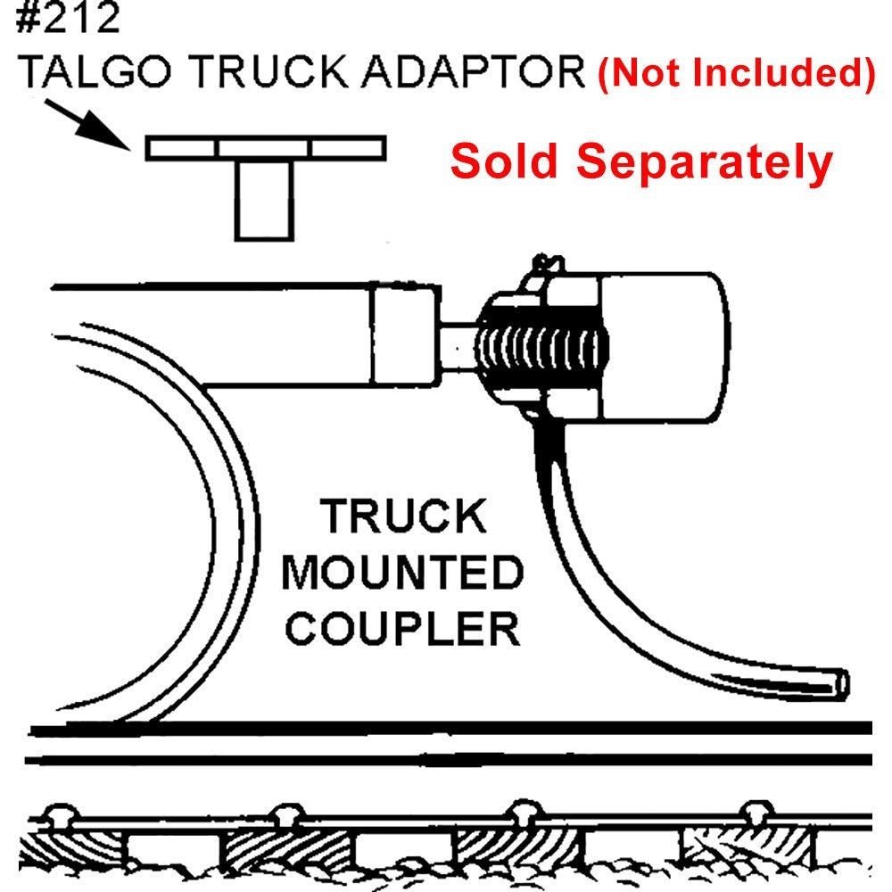 Kadee 147 HO Scale Whisker® Metal Couplers with Gearboxes - Medium (9/32") Underset - Oakville Model Trains Depot