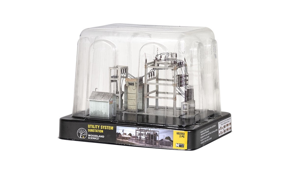 Woodland Scenics US2253 N Scale Utility System Substation