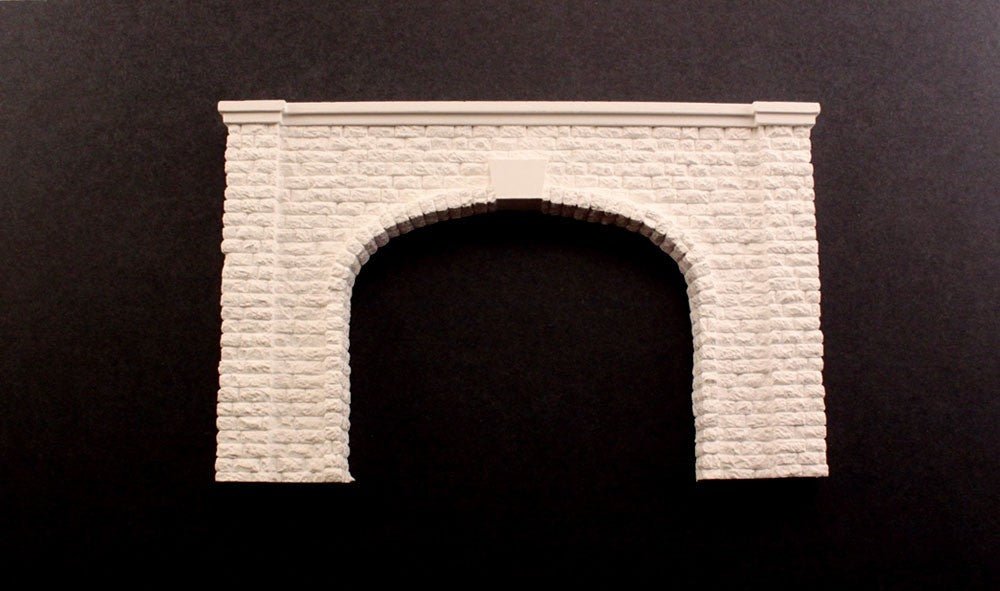 Woodland Scenics C1257 HO Scale Cut Stone Double Portal - Oakville Model Trains Depot