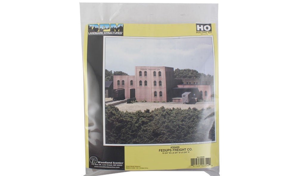 DPM 35400 HO Scale FEDUPS Freight Co. Building Kit (Combined MBS Freight Facility) - Oakville Model Trains Depot