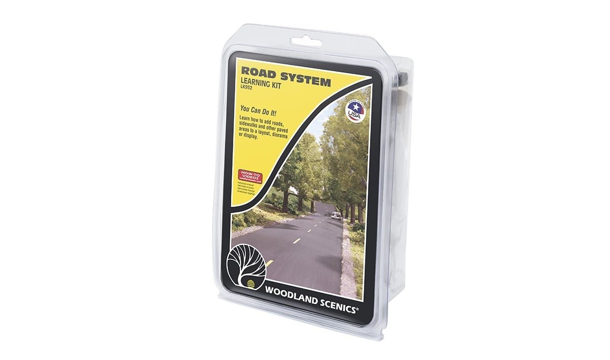 Woodland Scenics LK952 Road System Learning Kit - Oakville Model Trains Depot