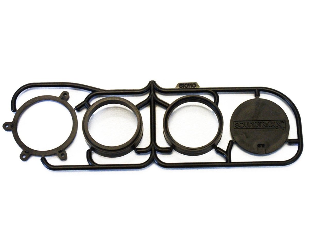 SoundTraxx 810110 28mm Speaker Baffle Kit (for 28mm Round Speakers) - Oakville Model Trains Depot