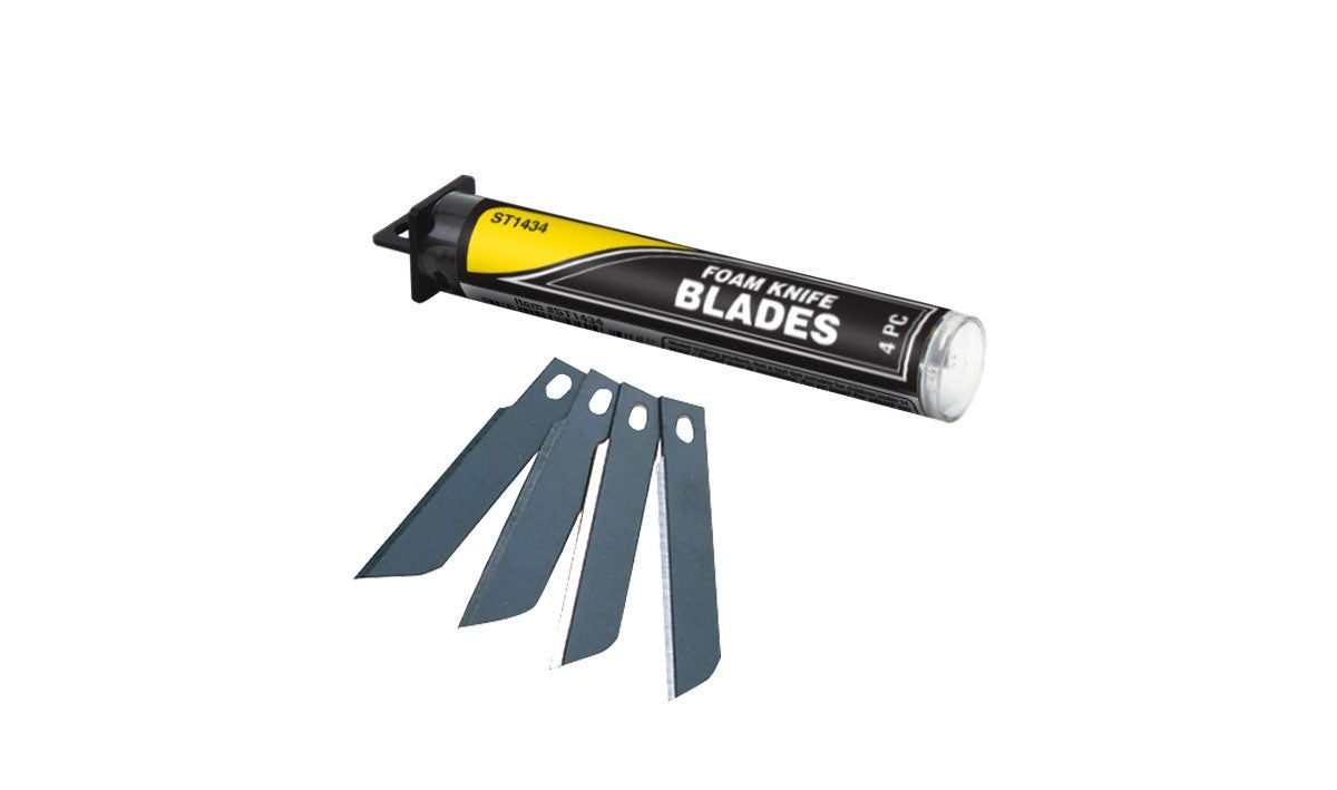 Woodland Scenics ST1434 Foam Knife Replacement Blades - 4/pkg