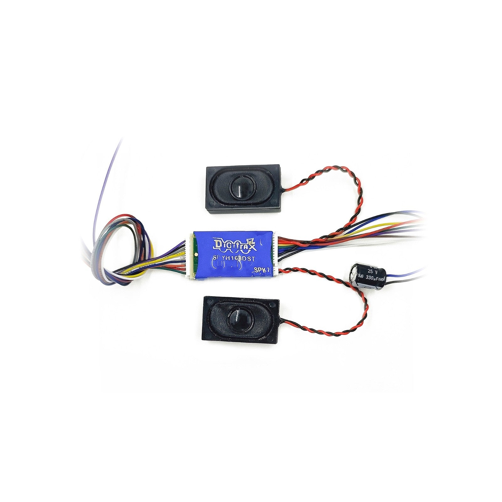 Digitrax SDYH168DST 1.0 Amp 6 Functions Sound Decoder
