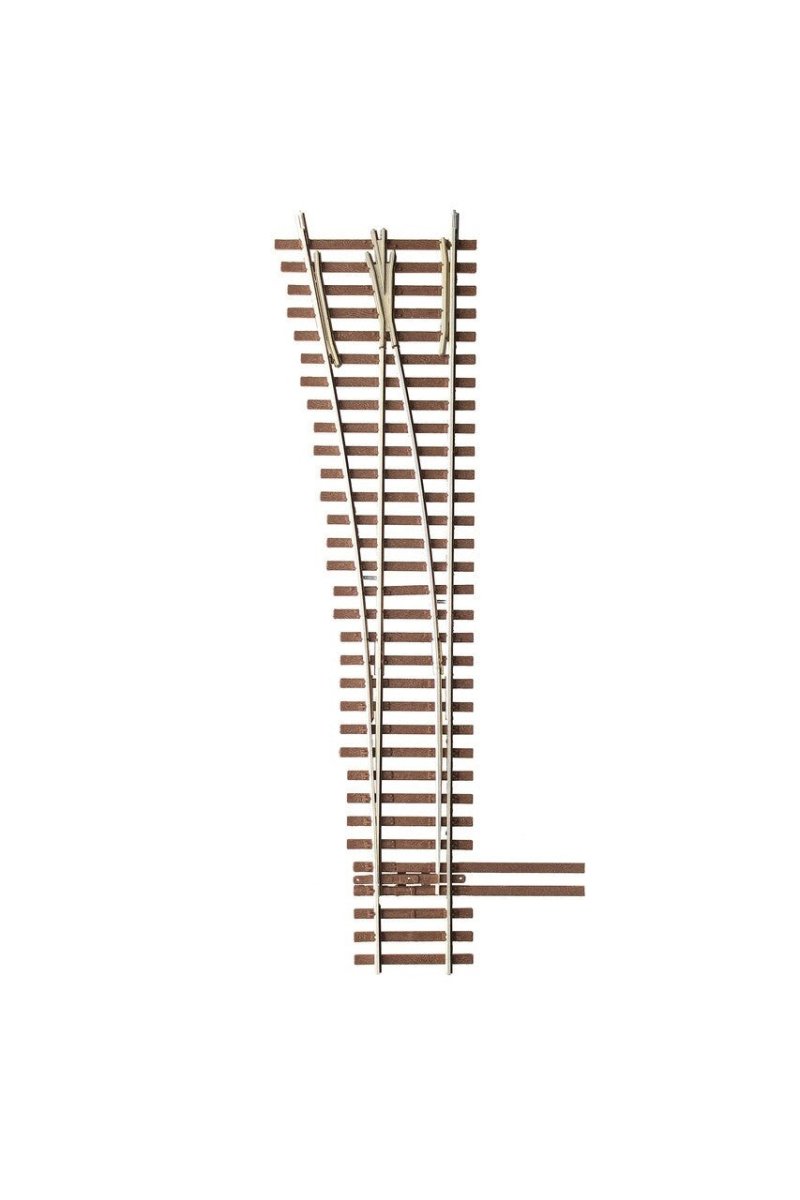 Micro Engineering 14 - 814 HO Scale Code 70 5c Lead Ladder Left - Hand Turnout (DCC - Friendly) - Oakville Model Trains Depot