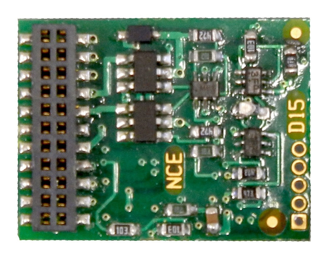 NCE 5240156 D16MTC NMRA 8 Functions 21 Pin Decoder - New