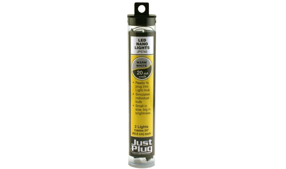 Woodland Scenics JP5743 Just Plug Warm White LED Nano Lights
