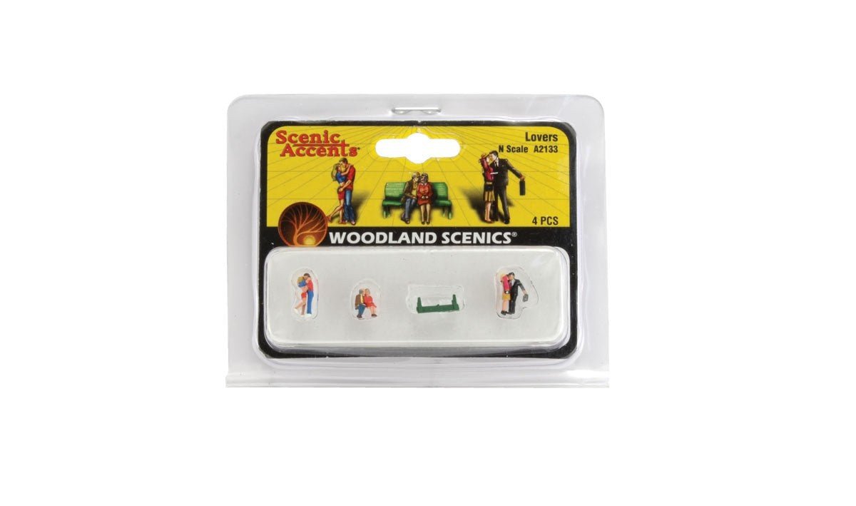 Woodland Scenics A2133 N Scale Lovers - Oakville Model Trains Depot