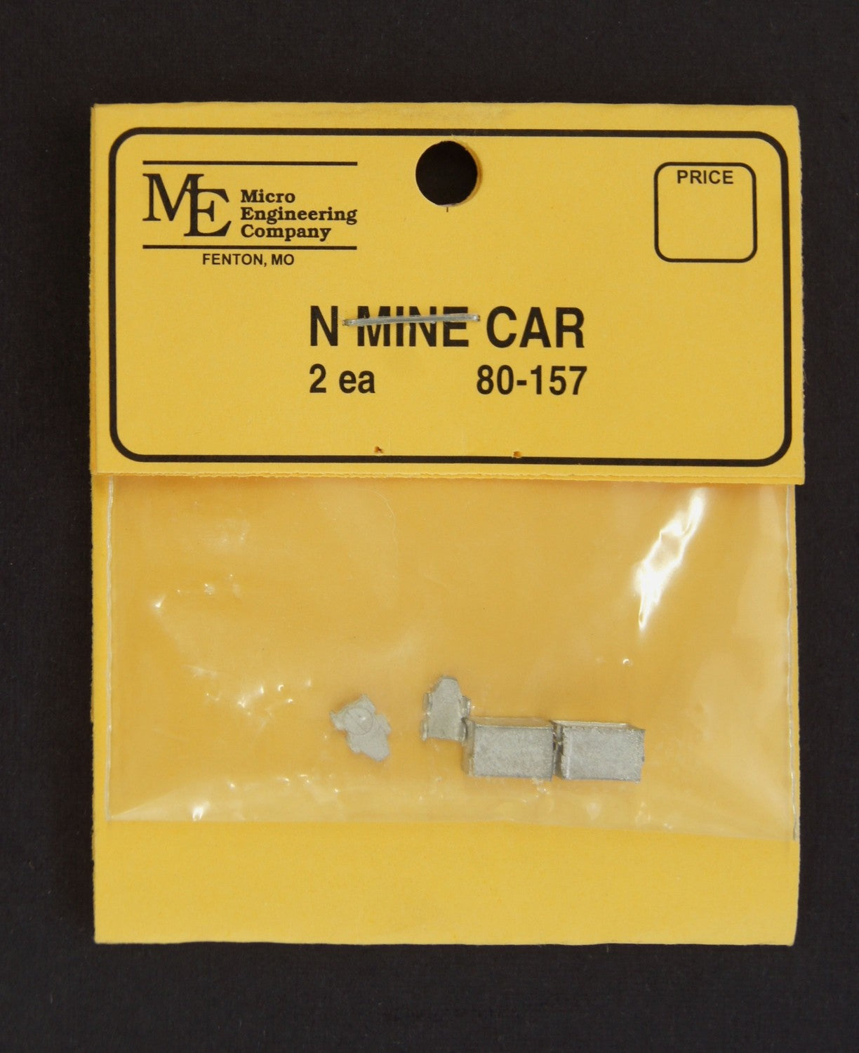 Micro Engineering 80-157 N Scale Mine Car - 2pcs