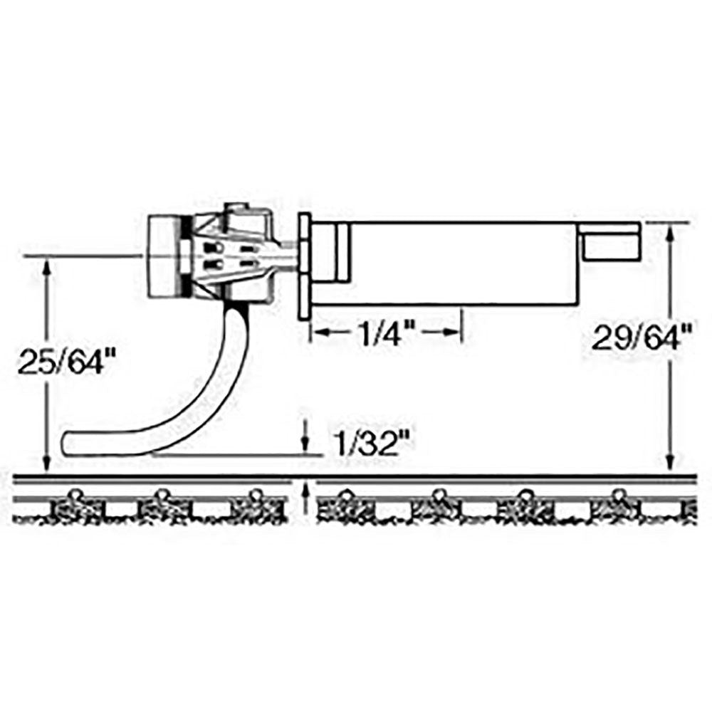 Kadee 178 HO Scale 158 Whisker® Metal Couplers & Gearboxes Medium (9/32") Centerset - Oakville Model Trains Depot