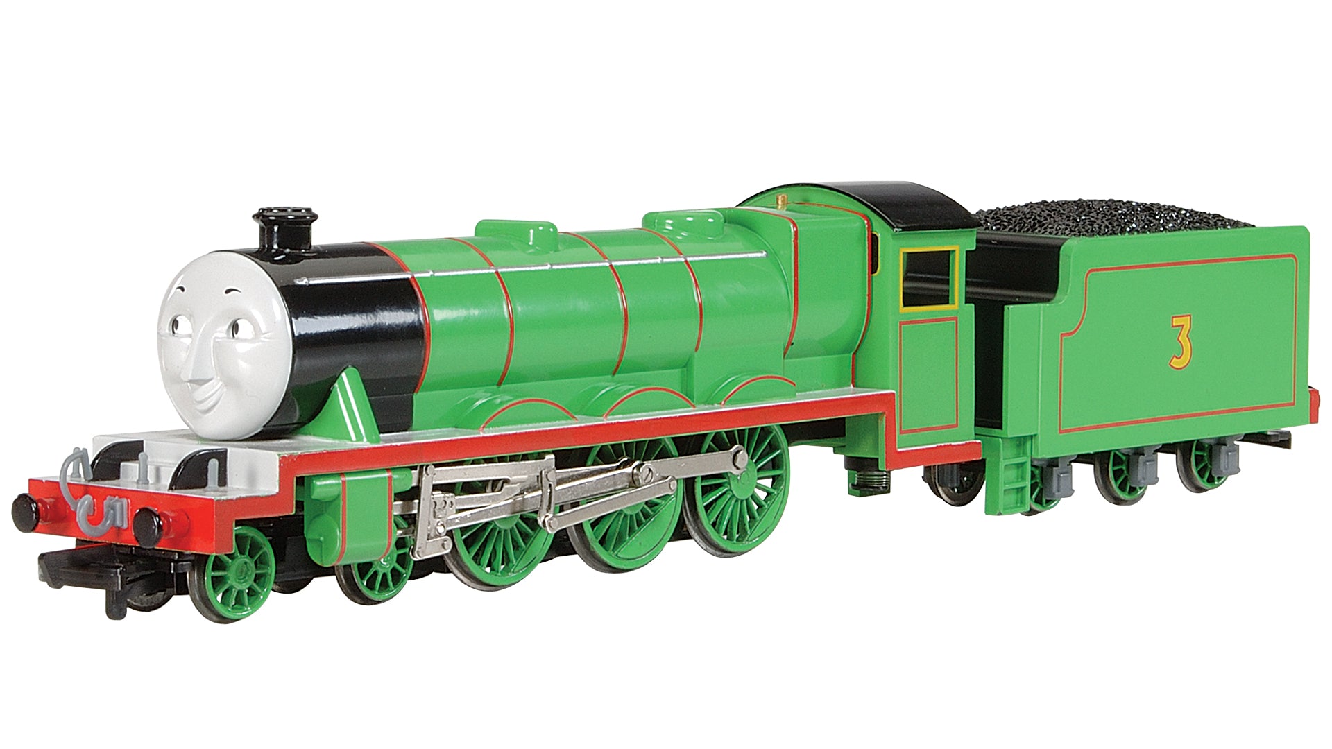 Bachmann 58745 HO Scale Thomas & Friends Henry the Green Engine w/ Moving Eyes