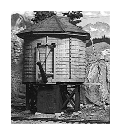 Durango Press 59 HOn3 Scale D&RGW Water Tank Kit
