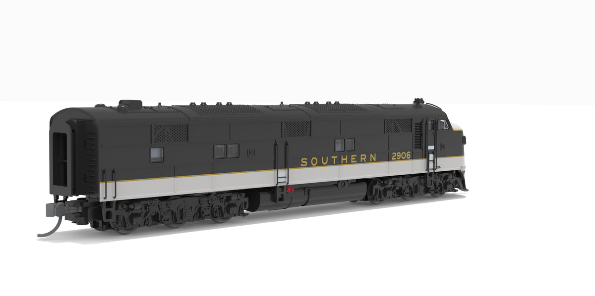 Broadway Limited Imports 10235 N EMD E7A, SOU 2914, Black Tuxedo Scheme, No-Sound / DCC-Ready, N - view 4