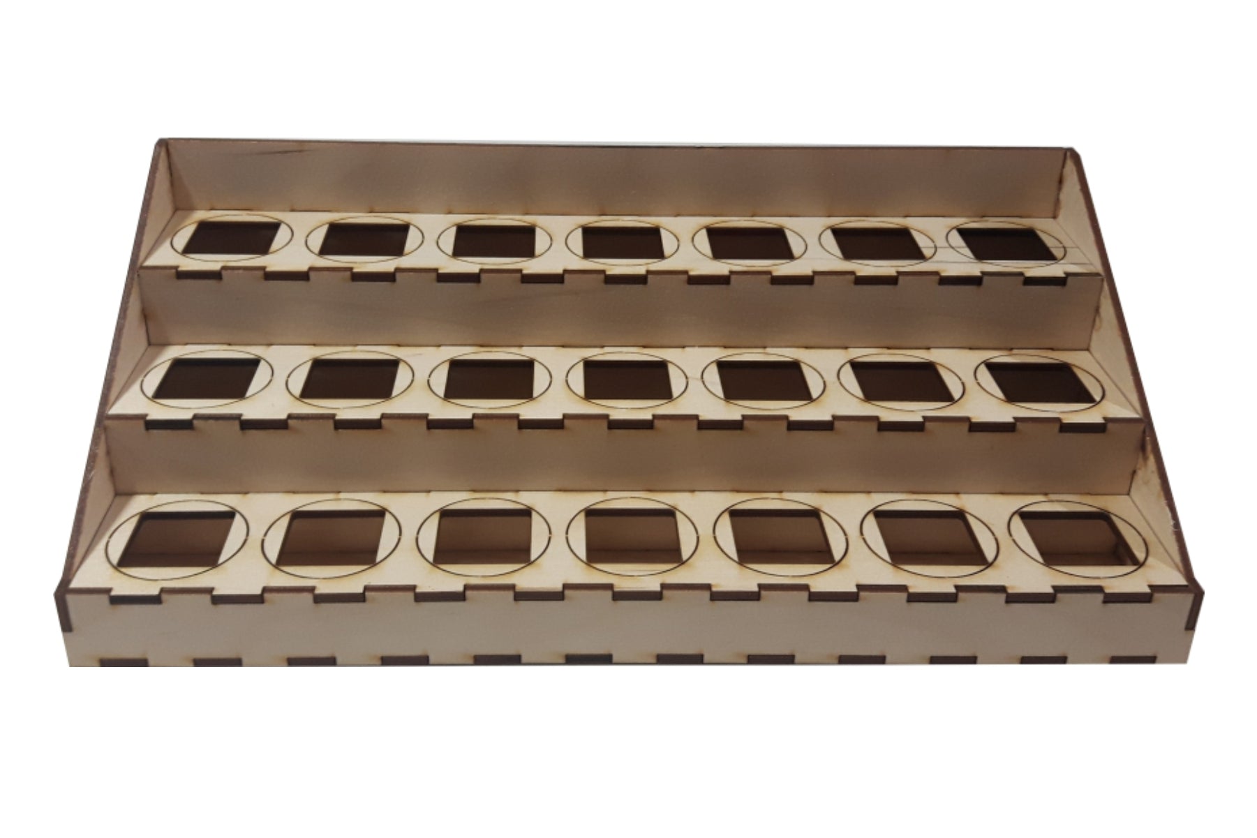 Osborn Models 7007 HO Scale Hobby Desk Paint Rack - 1 kit