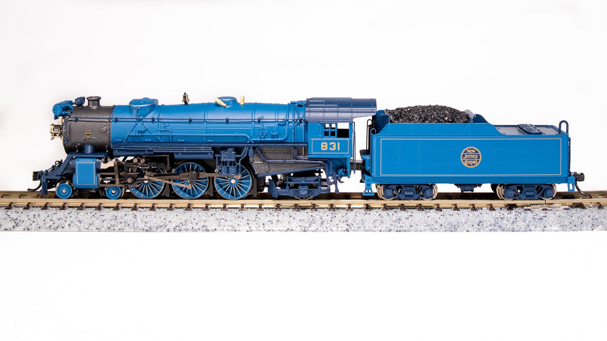 Broadway Limited Imports 10384 N Heavy Pacific 4-6-2, CNJ 832, "Blue Comet" Scheme, Paragon4 Sound/DC/DCC, N - view 2