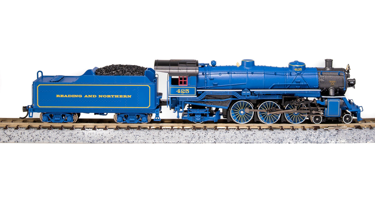 Broadway Limited Imports 10413 N Light Pacific 4-6-2, RBMN 425, Light Blue (2007-2015), No-Sound / DCC-Ready, N - view 3