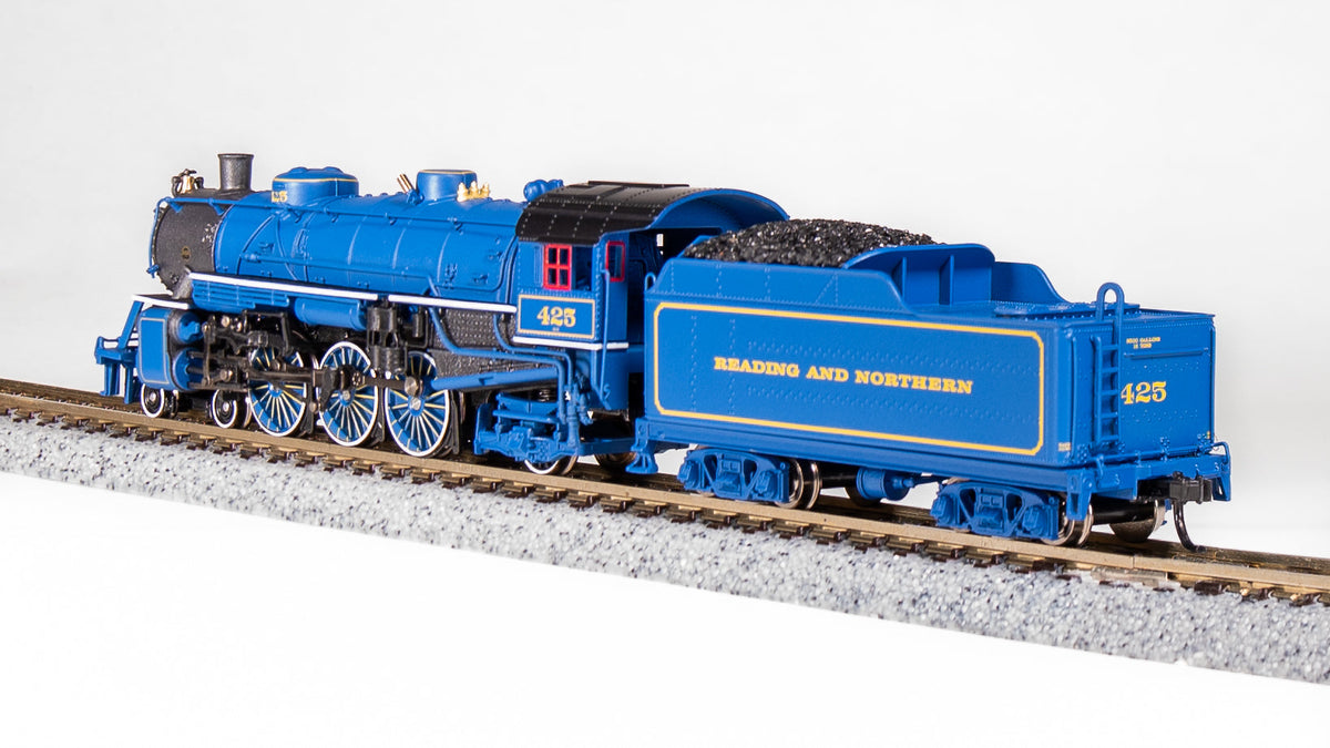 Broadway Limited Imports 10413 N Light Pacific 4-6-2, RBMN 425, Light Blue (2007-2015), No-Sound / DCC-Ready, N - view 4