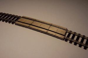 Osborn Models 3048 N Scale Osborn Models N 3048 9.75" Radius Level Crossing Boards (2)