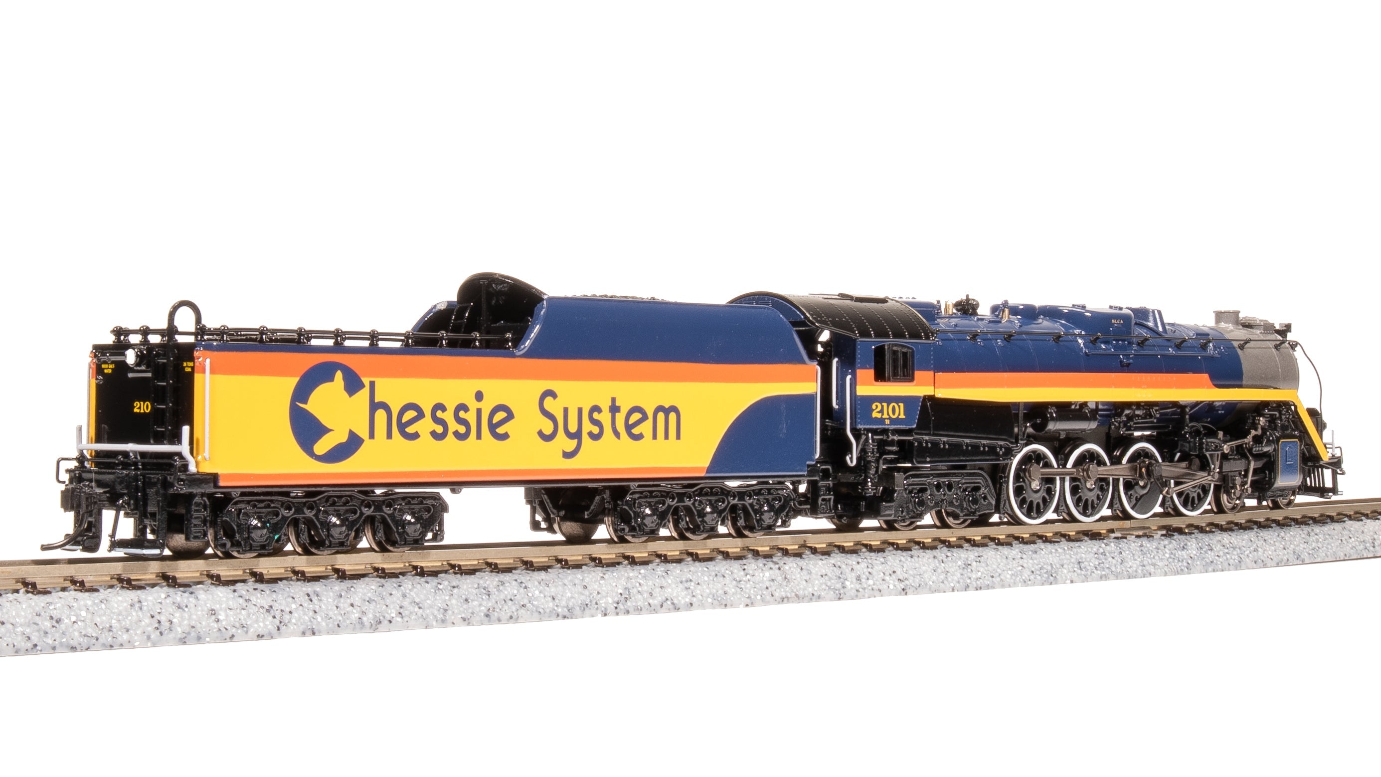 BLI 10327 N T1 4-8-4 RDG 2101 - roof and exhaust detail