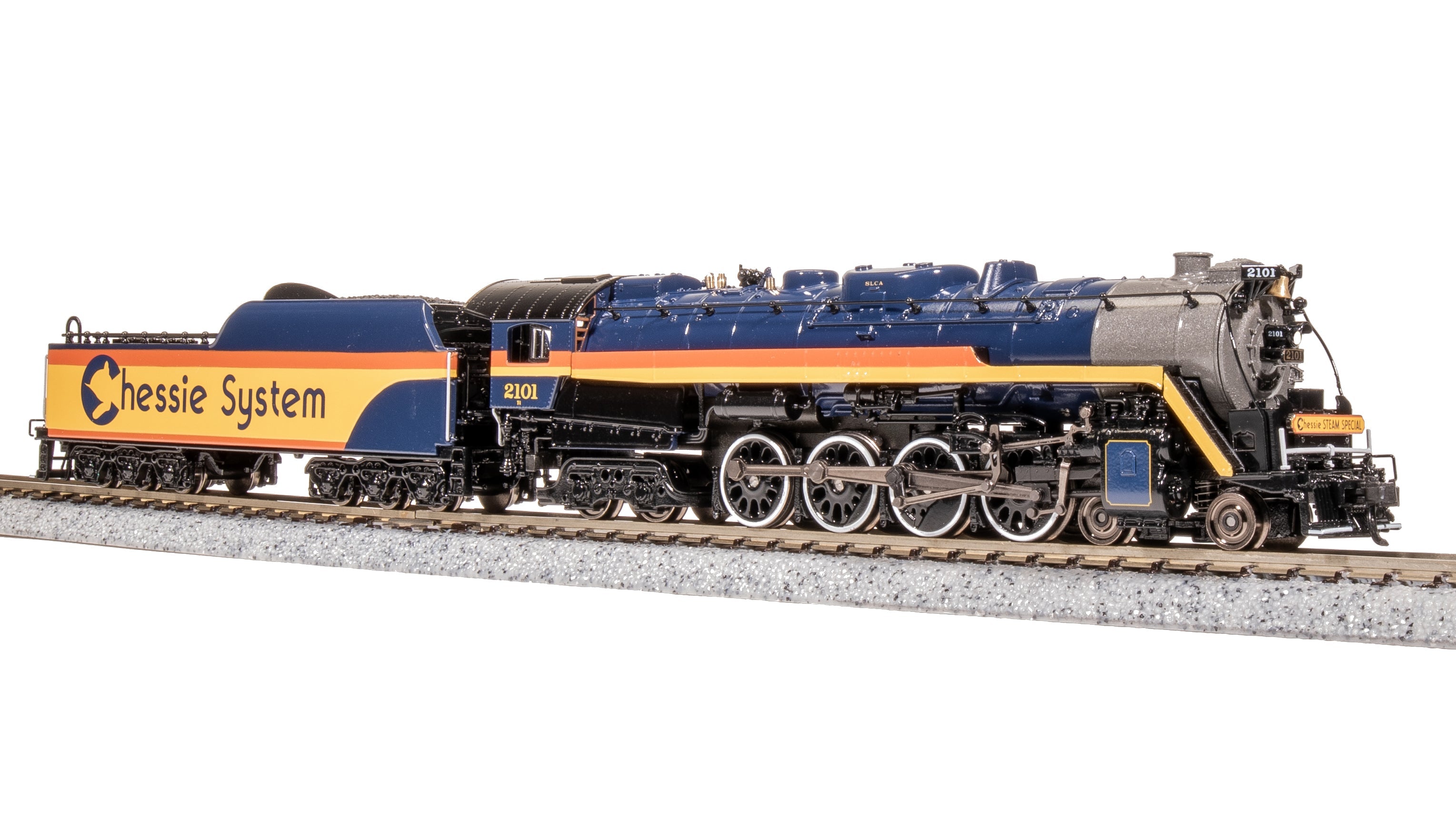 BLI 10326 N T1 4-8-4 RDG 2101 - trucks and fuel tank