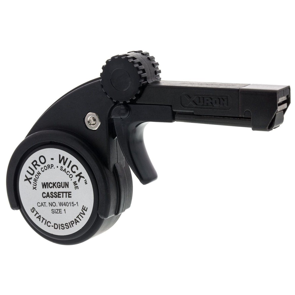 Xuron 1000 - 1 WickGun Desoldering Braid Dispenser with 1 Braid - Oakville Model Trains Depot