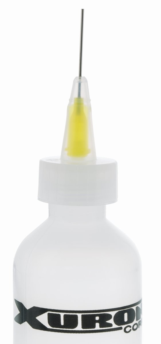 Xuron 820 Precision Glue Applicator - 2 oz Bottle, 0.025 inch Tube - Oakville Model Trains Depot