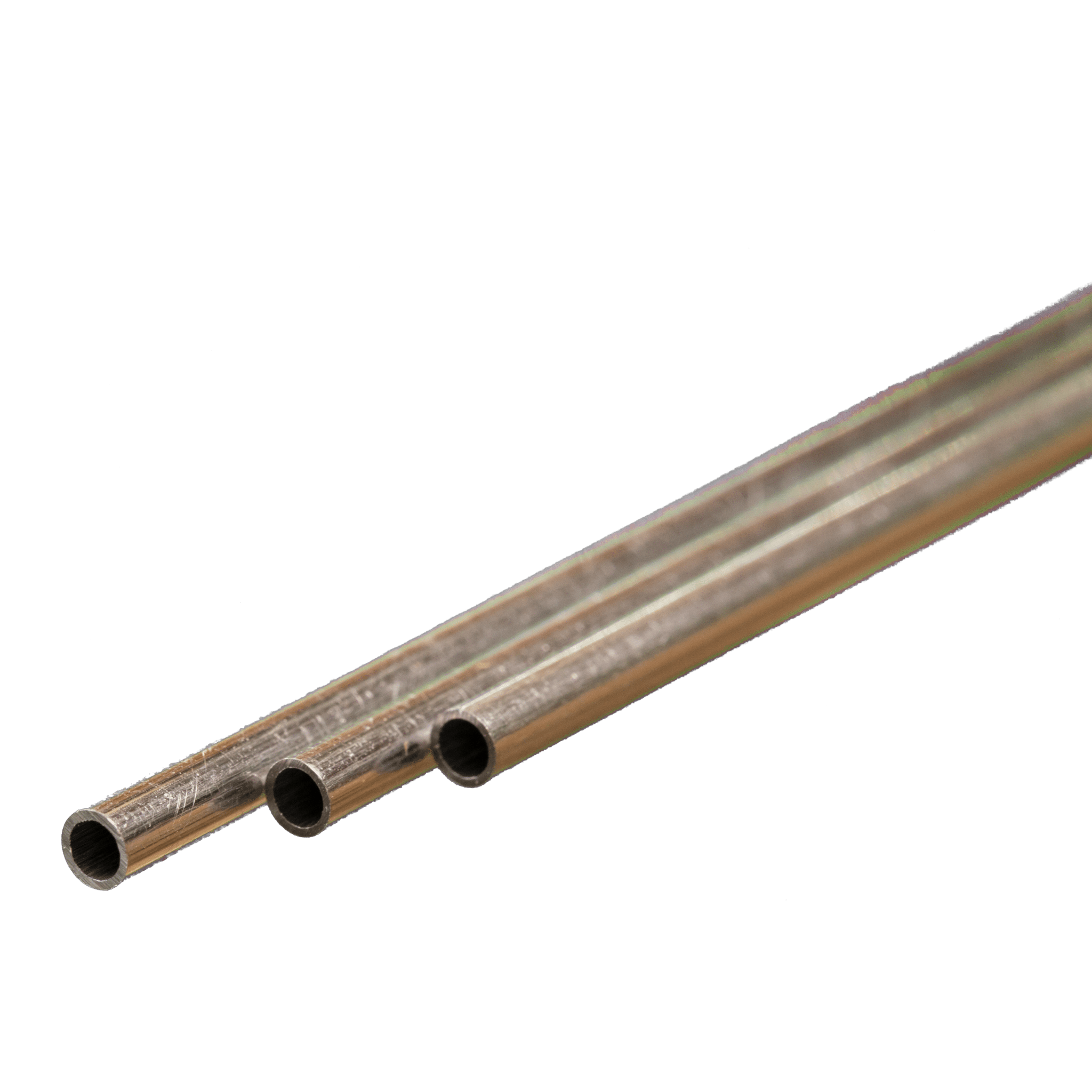 K&S 8101 Round Aluminum Tube 3/32" x .014" Wall x 12" (3 Pieces)